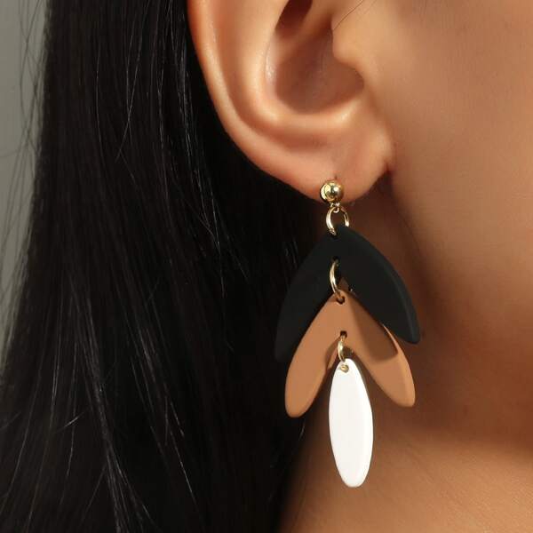 

Simple Drop Earrings, Multicolor