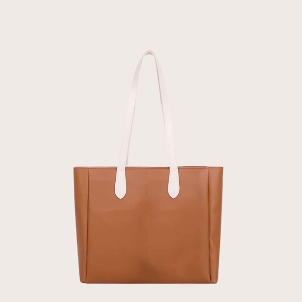 

Minimalist Tote Bag, Brown