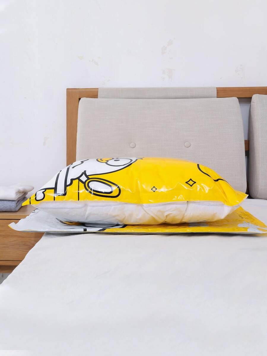 Túi hút chân không đồ họa 1pc - Màu vàng - Xem 1