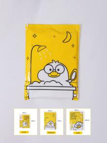 Túi hút chân không đồ họa 1pc - Màu vàng - Xem 3