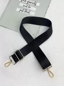 Minimalist Bag Strap Bag Accessories DIY Accessories Adjustable Replacement Shoulder Strap Stylish Durable - Black - View 1