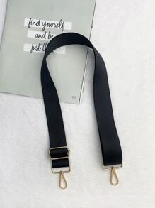 Minimalist Bag Strap Bag Accessories DIY Accessories Adjustable Replacement Shoulder Strap Stylish Durable - Black - View 2