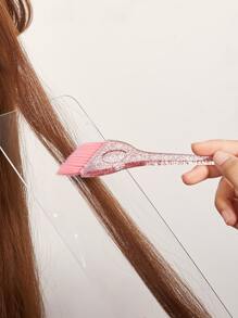 1 Paquete de Cepillo para peluquería con gel para permanente, cuidado del cabello, cepillo para tinte de cabello, herramienta de peluquería, cepillo para teñir el cabello - Color aleatorio - Multicolor - Ver 2