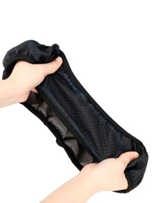 Bọc vô lăng ô tô - Màu xanh lam - Xem 3