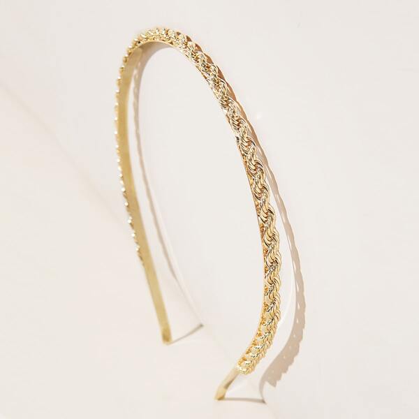 

Metal Hair Hoop, Gold