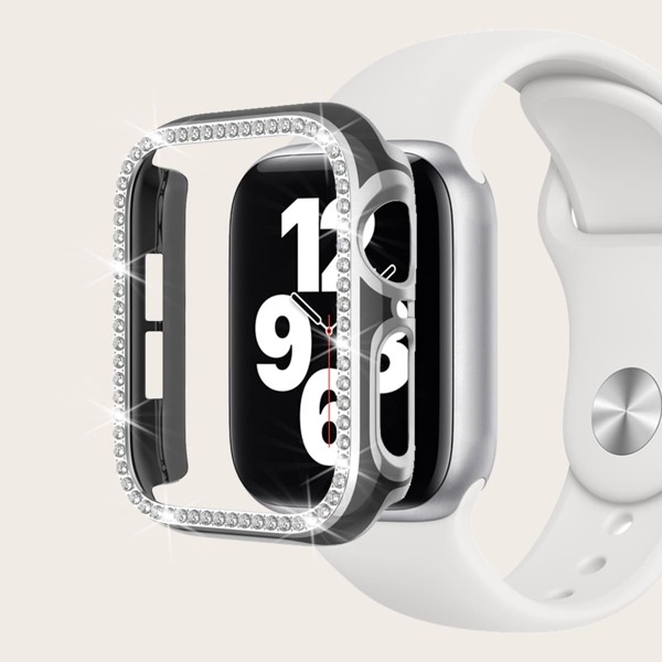 

Контрастный чехол для iWatch со стразами, Многоцветный