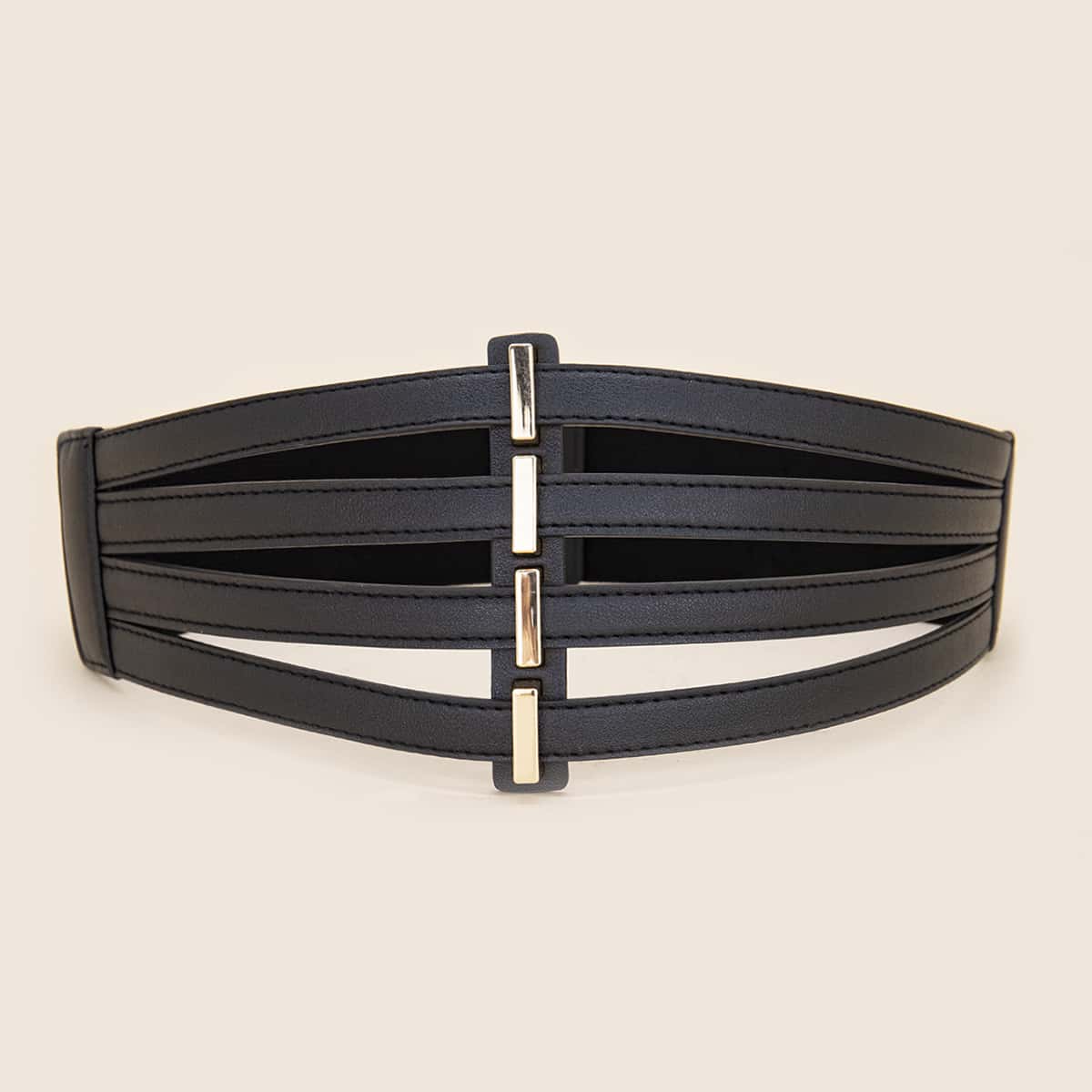 

Hollow Out Corset Belt, Black
