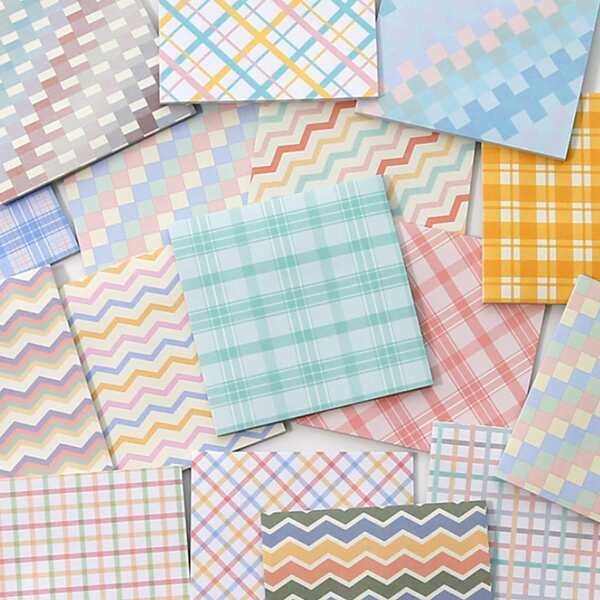 

4pcs Random Pattern Sticky Note, Multicolor
