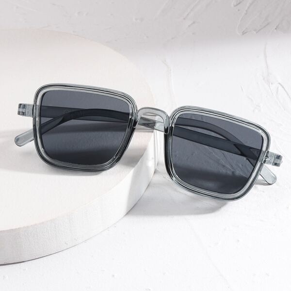 

Kids Geometric Frame Sunglasses, Light grey
