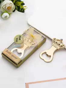 1pc Crown Design Wine Opener - Multicolor - View 1