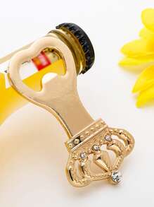 1pc Crown Design Wine Opener - Multicolor - View 3