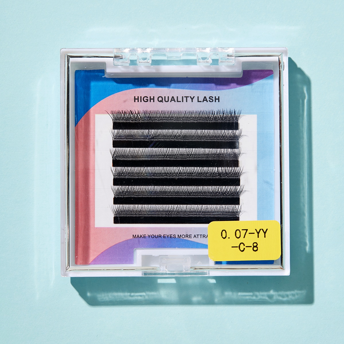 1 коробка 8mm индивидуальный Накладные ресницы
