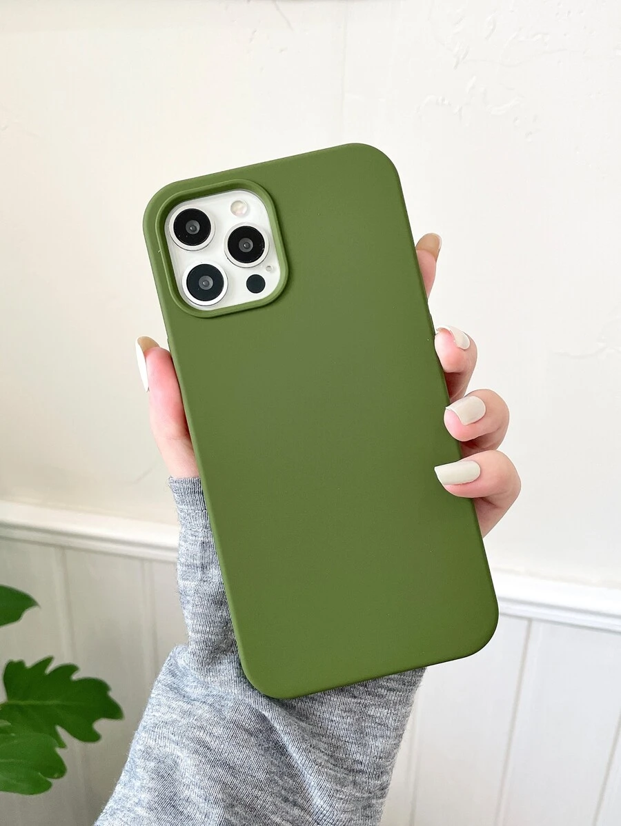 Funda para móvil de silicona - Verde - Ver 1