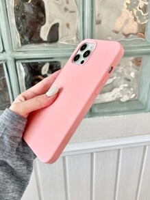 Vỏ điện thoại silicon - Hồng - Xem 2