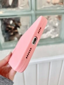 Vỏ điện thoại silicon - Hồng - Xem 4