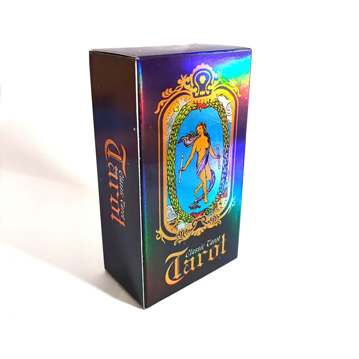 

Figure Graphic Tarot Card, Multicolor