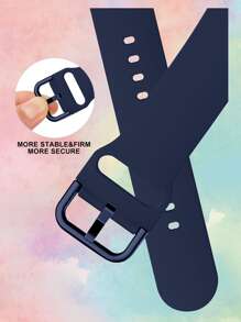 1 Stück Silikon Sportarmband für Herren und Damen. Kompatibel mit Apple Watch Bändern 38mm 40mm 41mm 42mm 44mm 45mm 49mm. Kompatibel mit Apple Watch Series 9 Ultra 8 SE 7 6 5 4 3 als Geschenk für Studenten zum Schulstart