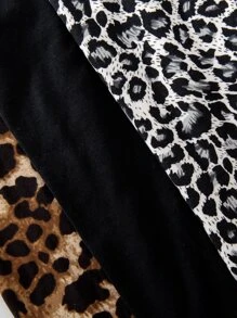 SHEIN 3 chiếc quần legging họa tiết da báo cho bé gái, thoải mái và đa năng, thích hợp cho mùa thu, xuân và hè, lứa tuổi 4-7, hoàn hảo cho các chuyến đi chơi, đi học, ở nhà, kỳ nghỉ và du lịch. - Nhiều màu - Xem 5
