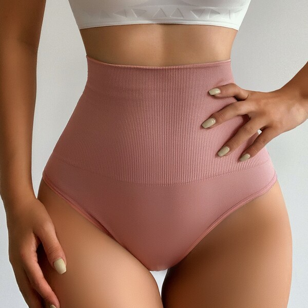 

High Waist Shapewear Panty, Dusty purple