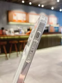 Clear Phone Case With Card Slot Compatible With iPhone15/15Plus/15Pro/15Promax - Clear - View 3