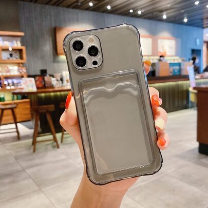 Clear Phone Case With Card Slot