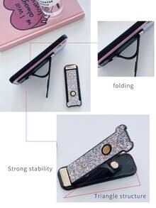 可折疊手機支架 - 銀色 - 查看 4