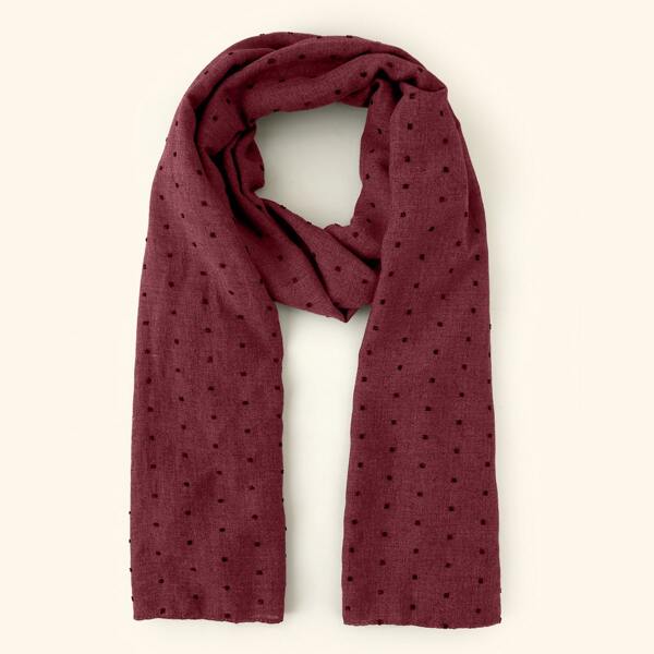 

1pc Simple Scarf, Redwood