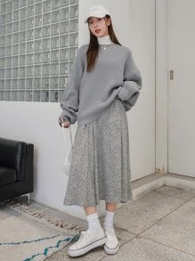 DAZY High Waist Ditsy Floral Skirt