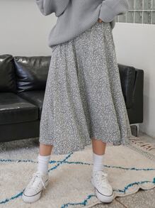 DAZY High Waist Ditsy Floral Skirt
