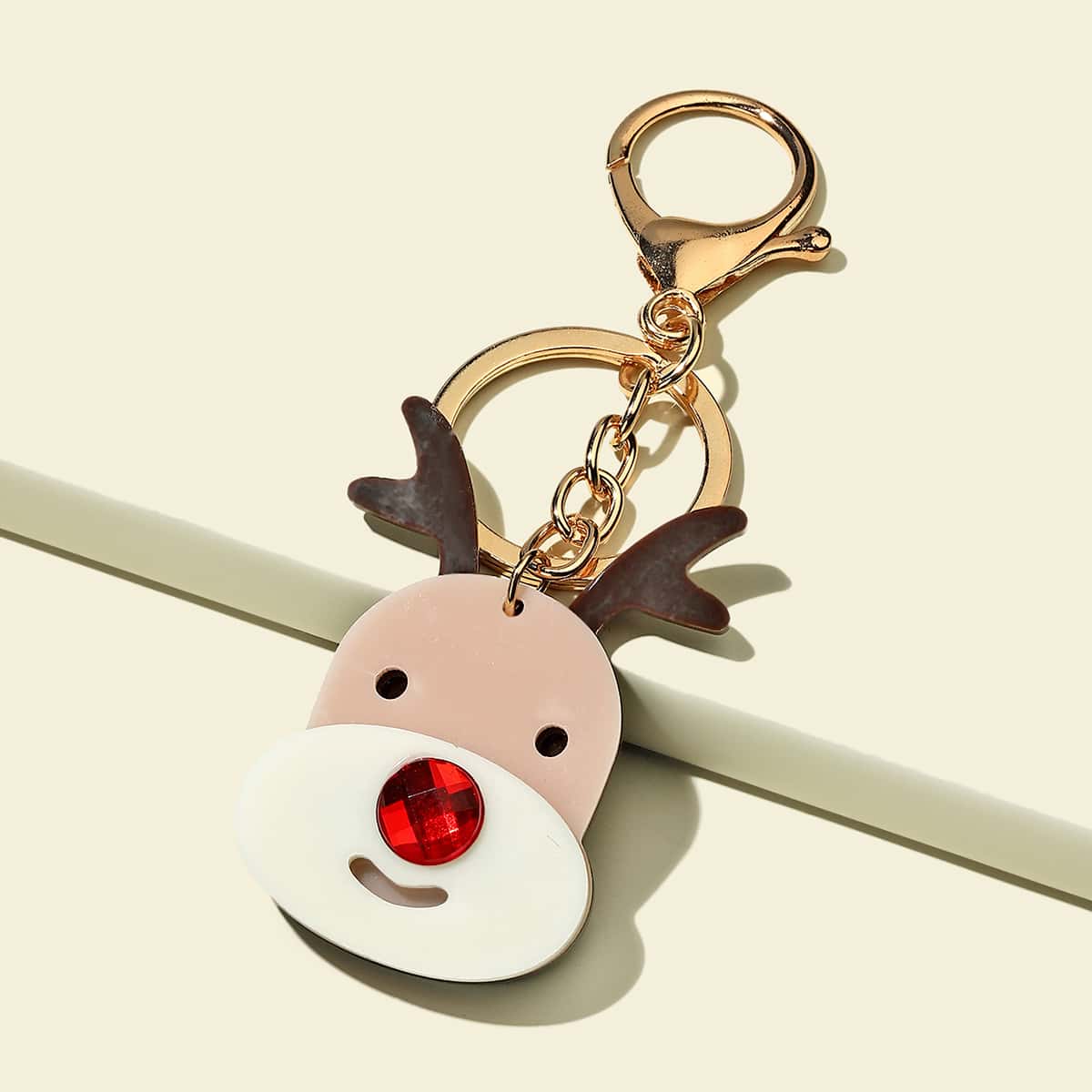 

Christmas Santa Claus Keychain, Multicolor