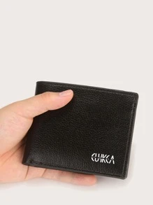 CUIKCA Ví nam nhỏ chi tiết thư - màu đen - Xem 6