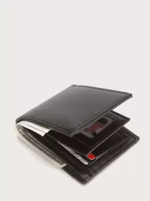 CUIKCA Ví nam nhỏ chi tiết thư - màu đen - Xem 2