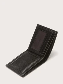 CUIKCA Ví nam nhỏ chi tiết thư - màu đen - Xem 4