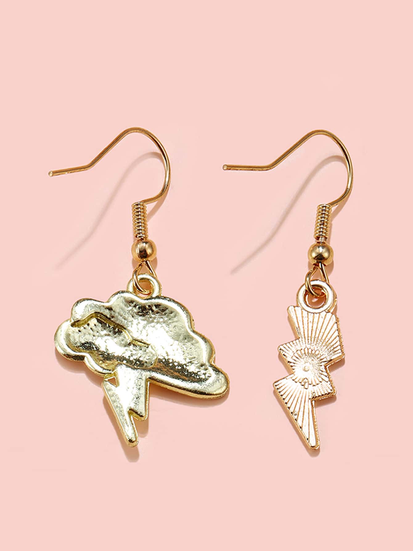 ドロップイヤリング 雲 ＆ ライトニング | SHEIN JAPAN