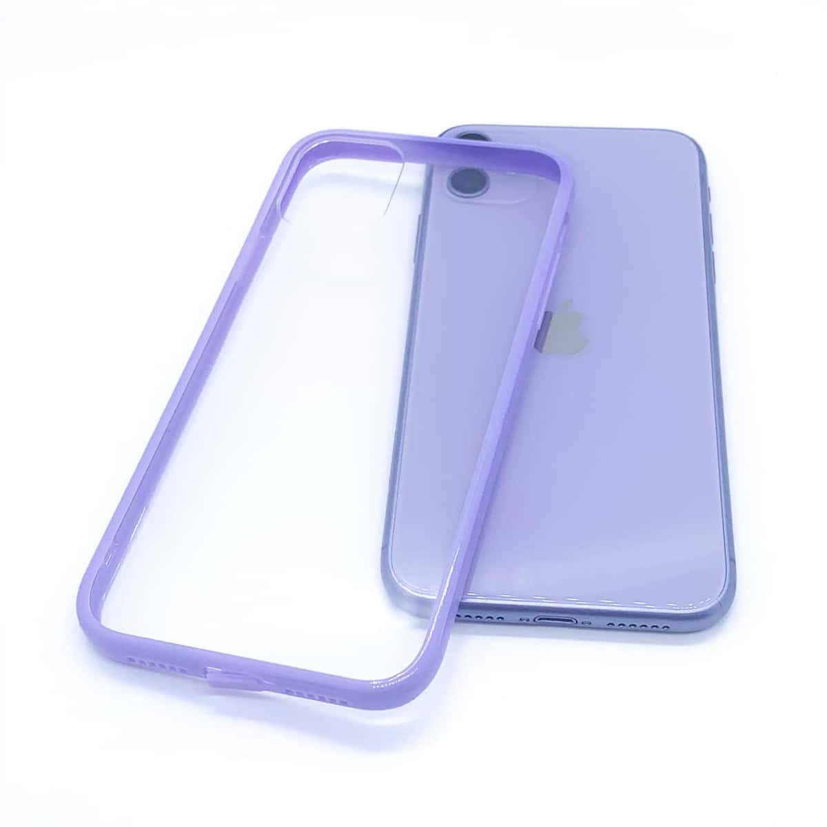 

Clear Phone Case, Mauve purple