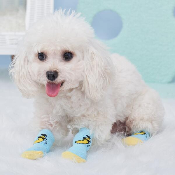 

4pcs Banana Knitted Socks, Multicolor