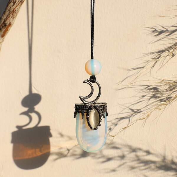 

Opal Decor Moon Wall Hanging, Multicolor