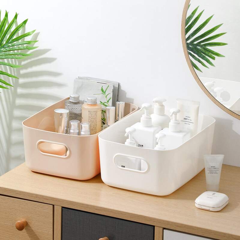 

1pc Makeup Storage Box, Multicolor