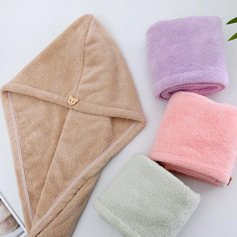 

1pc Random Color Hair Towel, Multicolor