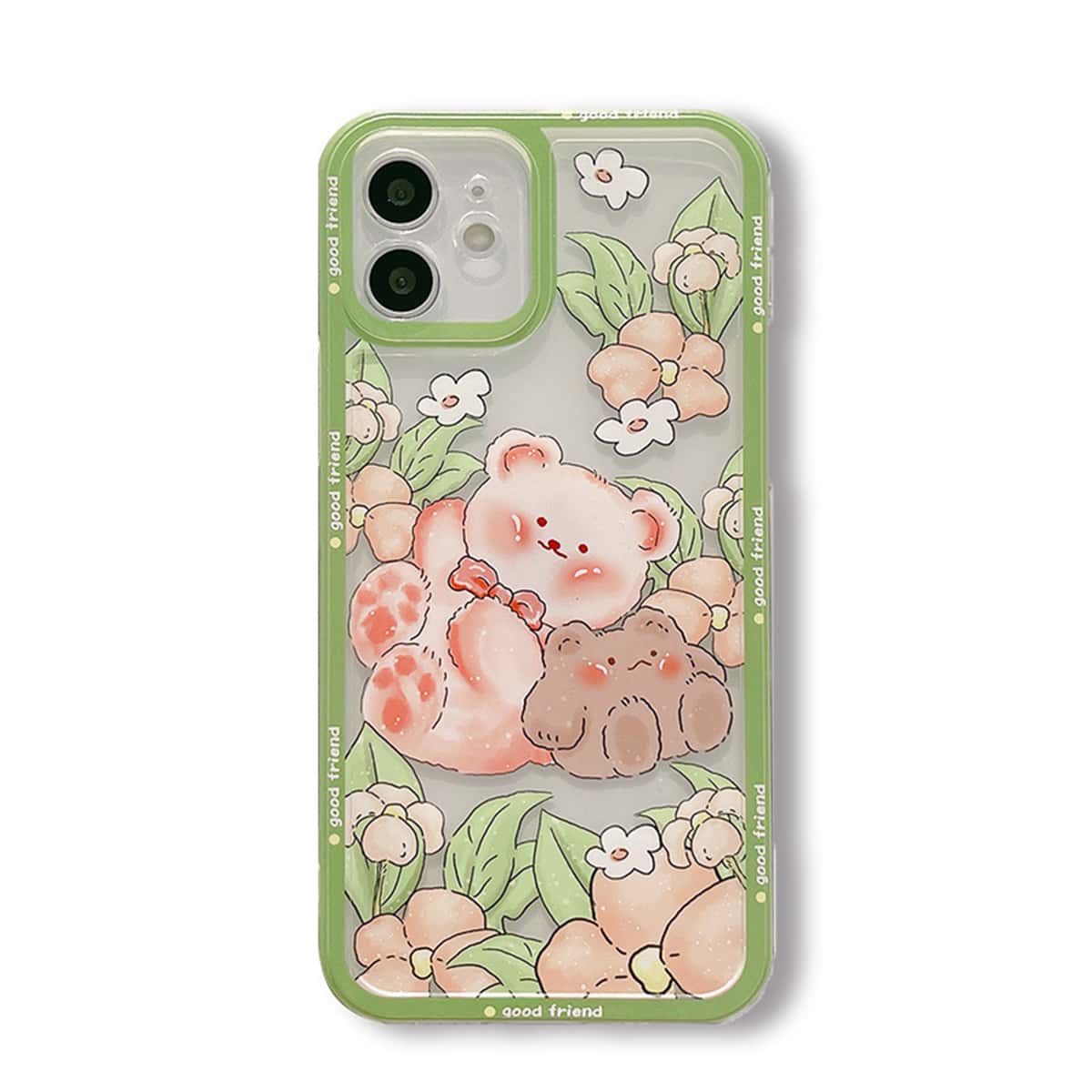 

Cartoon Bear Phone Case, Multicolor