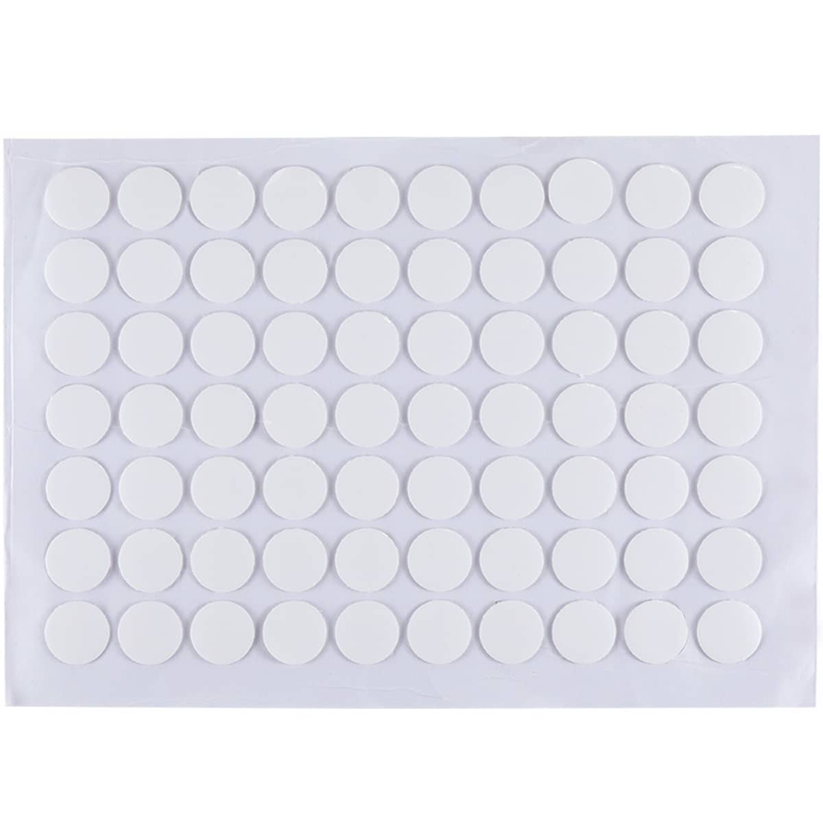 

70pcs Double-Sided Traceless Adhesive Sticker, White