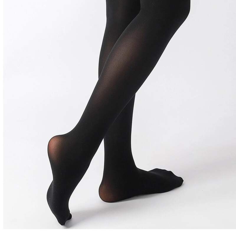 

1pair Simple Stockings, Black