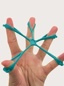 1 pièce Bande de résistance en silicone pour les doigts, accessoires de gym, sport, exercice à la maison, poignée de main