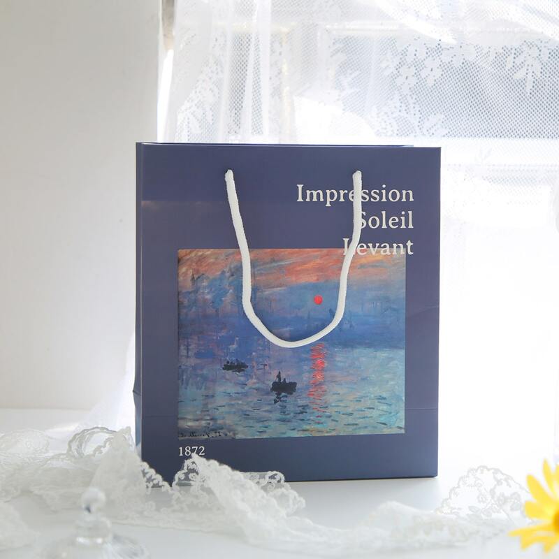 

Oil Painting Pattern Gift Bag, Multicolor