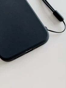 Funda de móvil simple con acollador - Negro - Ver 3
