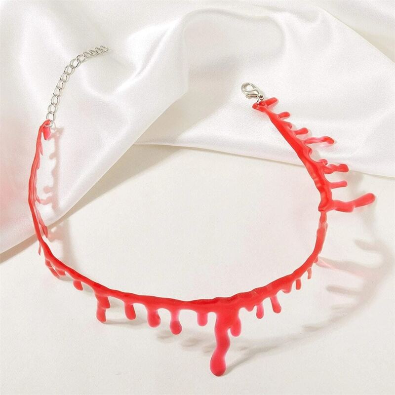

Halloween Design Choker, Red