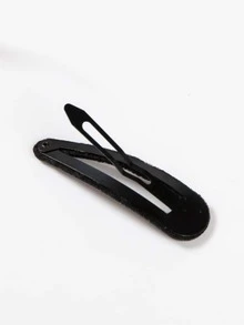 5pcs Rhinestone Hair Clip - Black - View 3