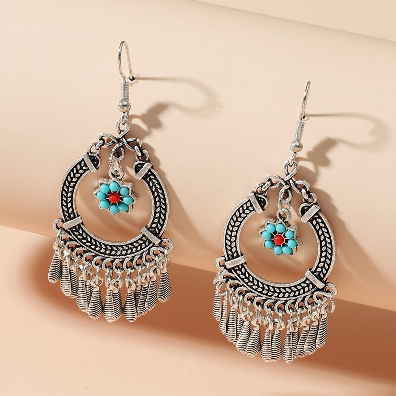 

Tassel Drop Earrings, Multicolor