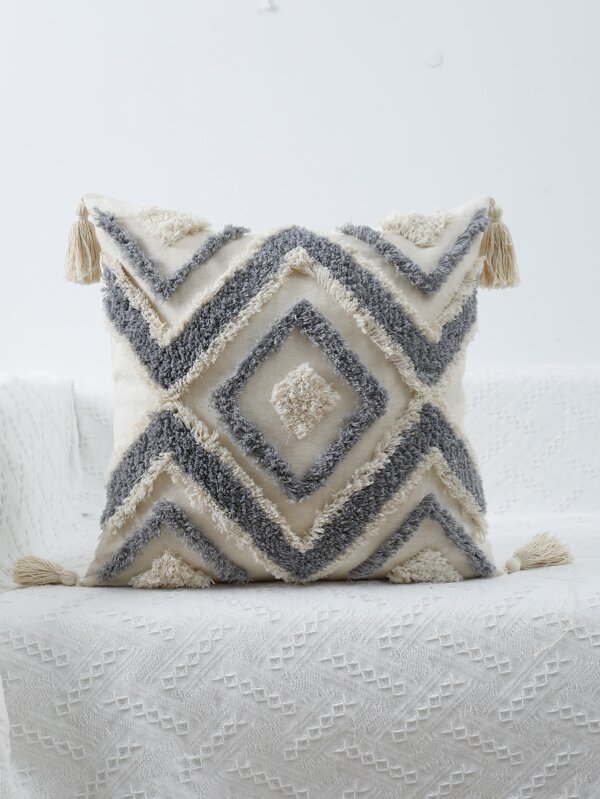 Miater 鑽石簇絨靠墊套不附帶墊芯