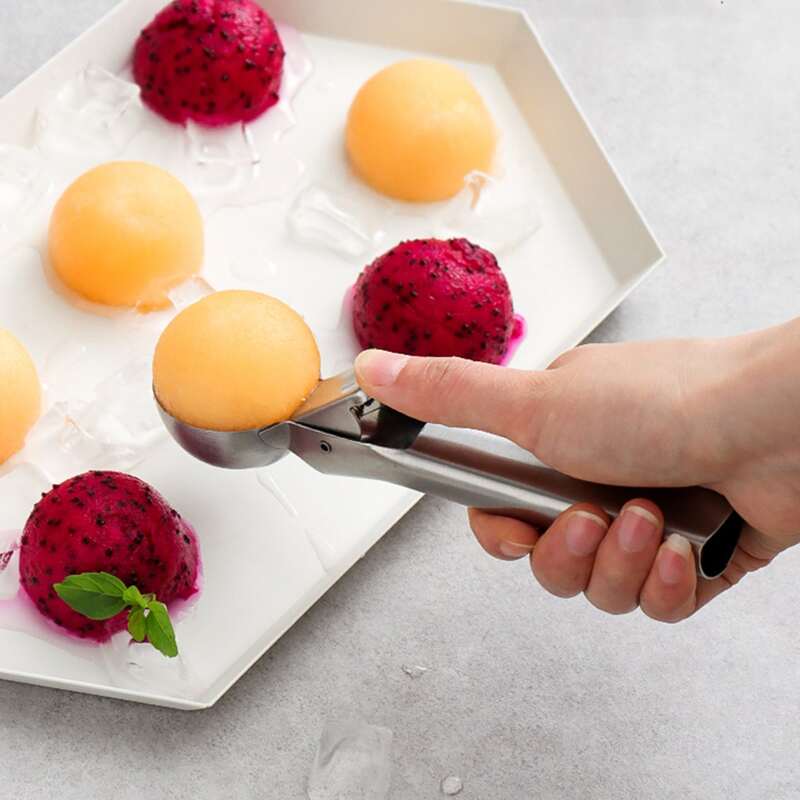 

1pc Ice Cream Scoop, Silver